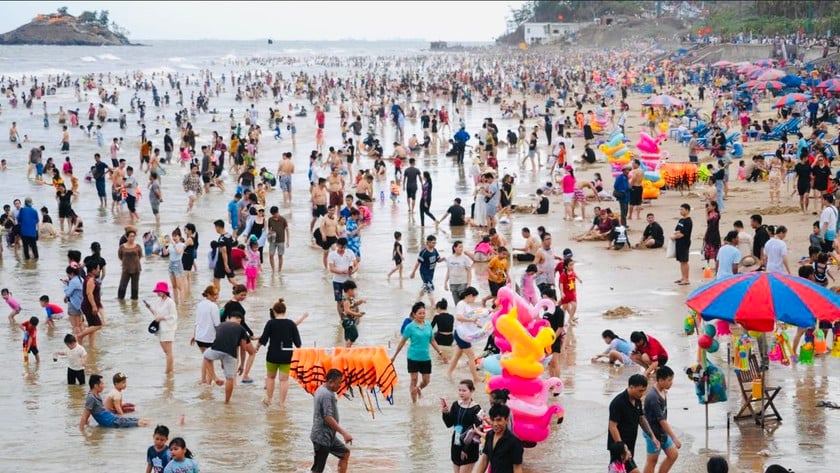 Riêng ngày 1/, tỉnh Bà Rịa - Vũng Tàu đón hơn 202.000 lượt du khách.