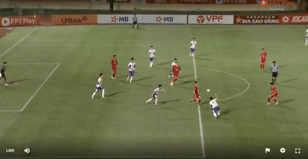 Trực tiếp Thể Công Viettel vs Đà Nẵng 3-0 (H1): SHB Đà Nẵng vỡ trận