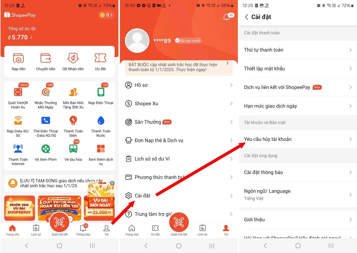 Ví ShopeePay thu phí tài khoản không sử dụng, cần làm gì để tránh mất tiền? - 3