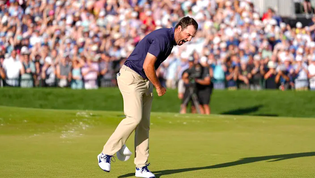 Số một thế giới Scottie Scheffler vô địch giải golf PGA Championship 2025 - 2
