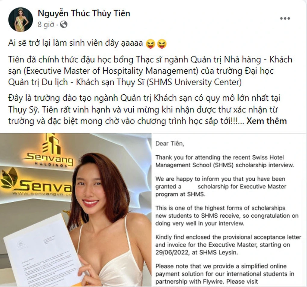 Con đường học tập của hoa hậu Thùy Tiên: Từng bỏ học, bằng cấp ồn ào - 3