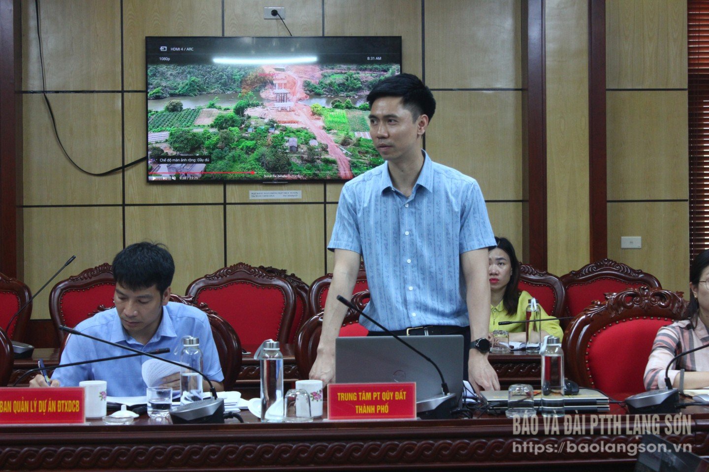 Lãnh đạo Trung tâm Phát triển quỹ đất thành phố bổ sung, làm rõ thông tin liên quan đến các dự án