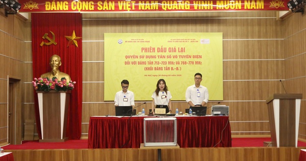 Successful auction of B2-B2' frequency block (belonging to 700 MHz frequency band): An important step towards realizing the goal of developing digital infrastructure according to Resolution 57-NQ/TW