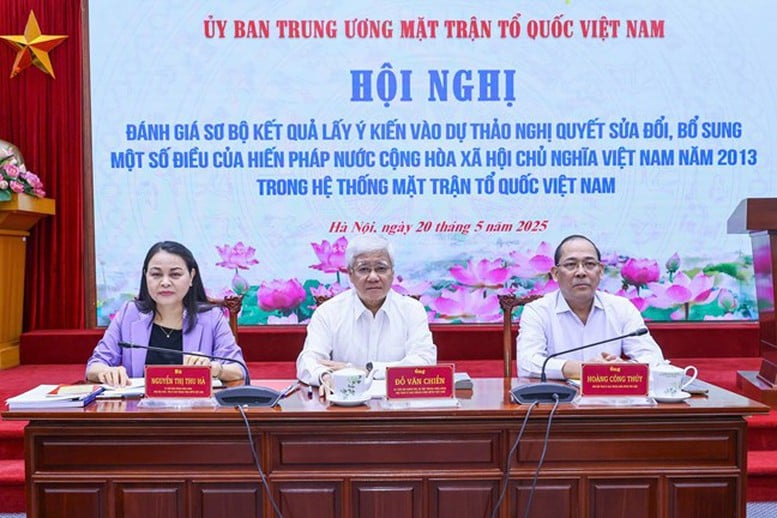 Sửa đổi Hiến pháp 2013: khẳng định rõ hơn vị thế của MTTQ Việt Nam - Ảnh 1.