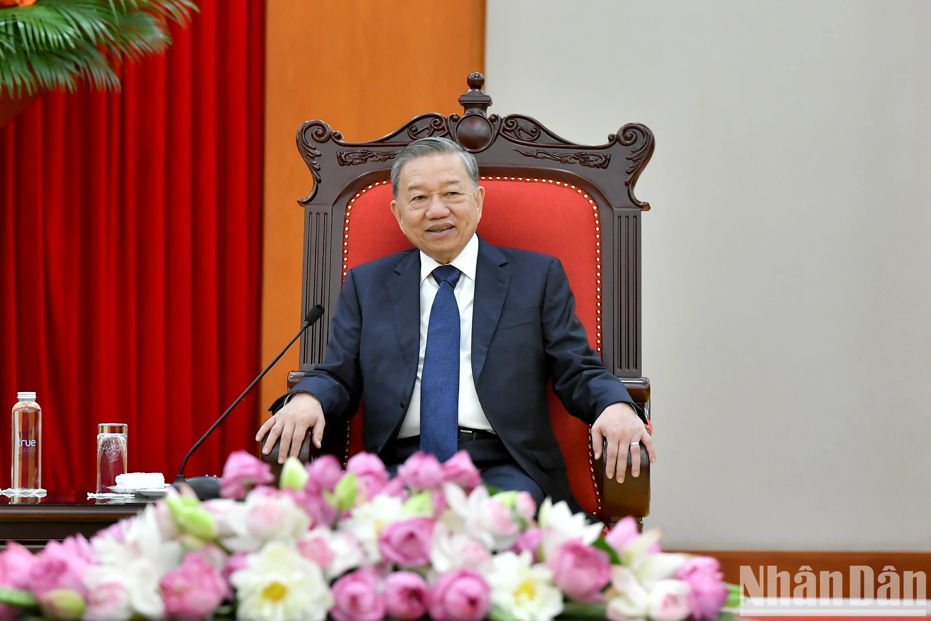 [사진] 토람 사무총장, 남아프리카공화국 아프리카민족회의(ANC) 제1부사무총장 접견 사진 2