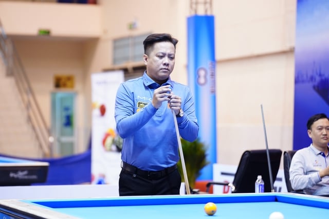 Billiards: Tài năng trẻ Việt Nam tiếp tục gây ấn tượng, đi tiếp với ngôi nhất bảng - Ảnh 2.