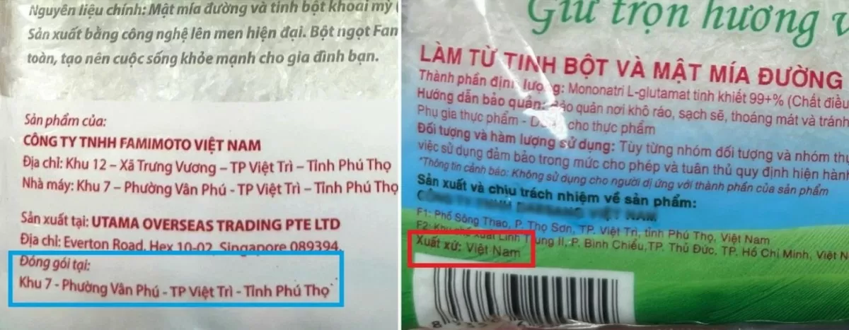 Mối nguy từ bột ngọt không rõ nguồn gốc xuất xứ