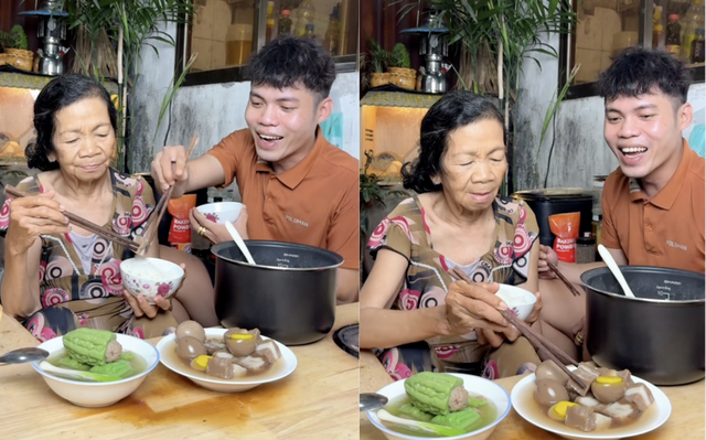 Làm canh khổ qua, thịt kho tàu từ… thạch rau câu, chàng trai nhận về 'triệu view' - Ảnh 1.