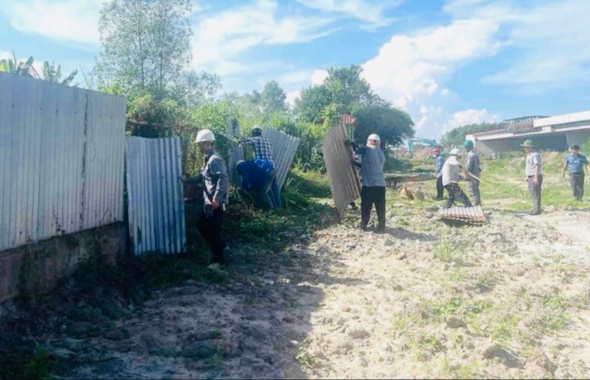 Huyện Long Thành triển khai cưỡng chế thu hồi đất đối với 8 hộ dân cuối cùng tại xã Long Đức