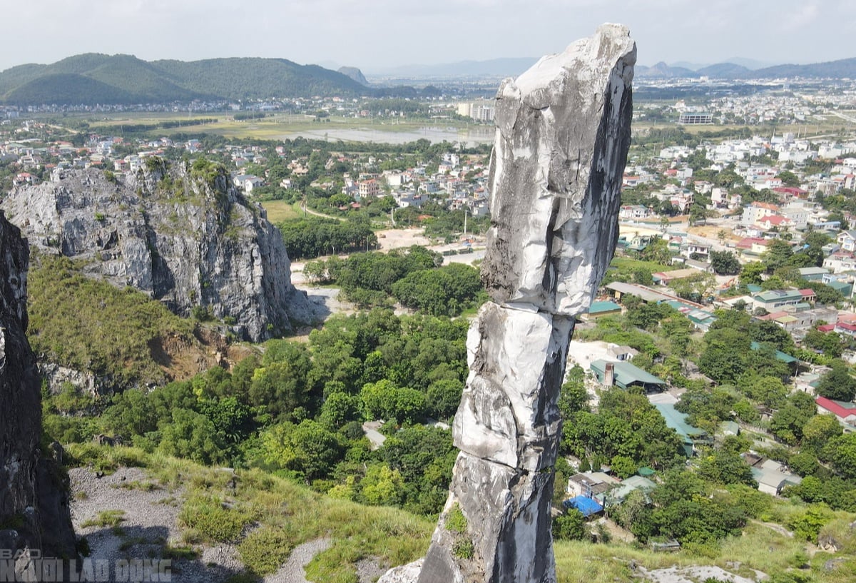 Phương án khoan lỗ "cứu" Hòn Vọng Phu trước nguy cơ đổ sập- Ảnh 2.