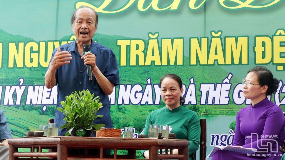 លោក Mong Dong Vu អ្នកស្រាវជ្រាវវប្បធម៌តែ និងជាអ្នកប្រមូលតែបុរាណបានចែករំលែកនៅក្នុងវេទិកា។