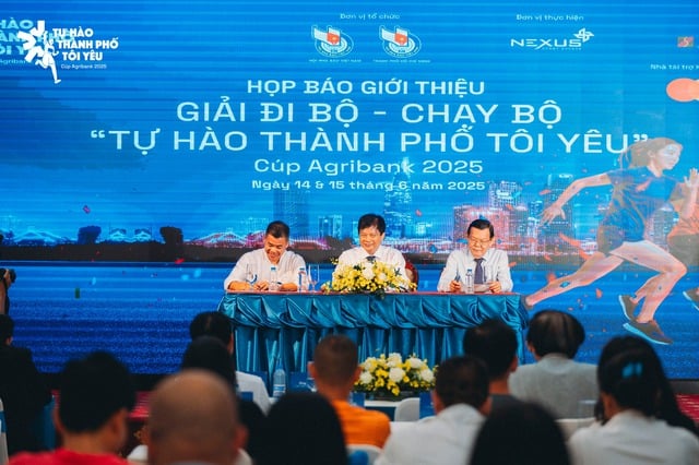 Công bố Giải đi bộ - chạy bộ "Tự hào thành phố tôi yêu" - Ảnh 1.