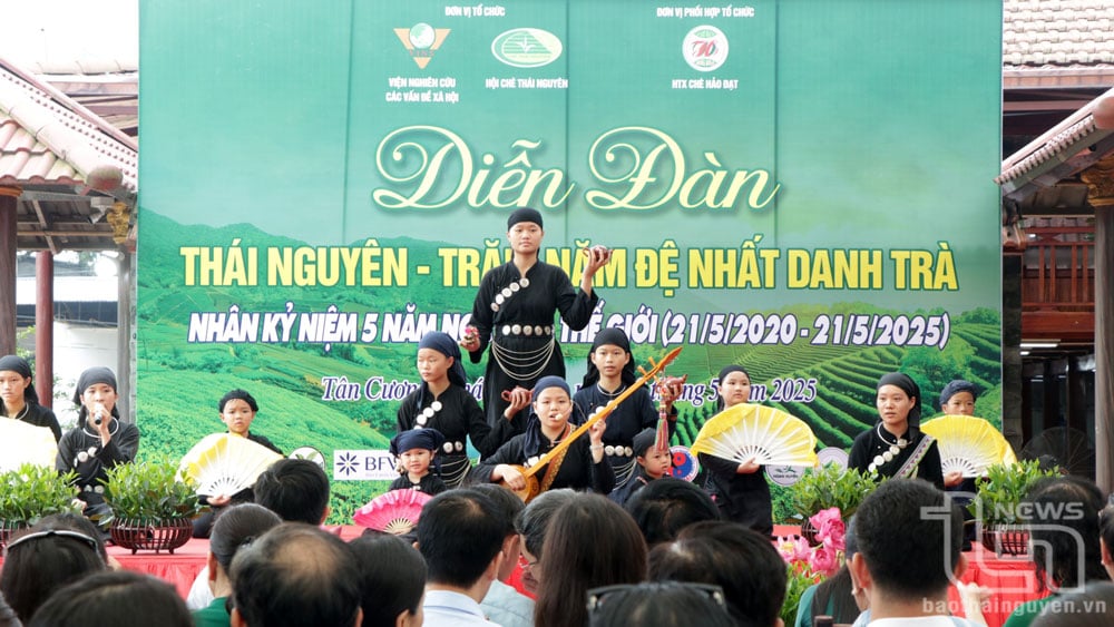 ការសម្តែងវប្បធម៌នៅវេទិកា។