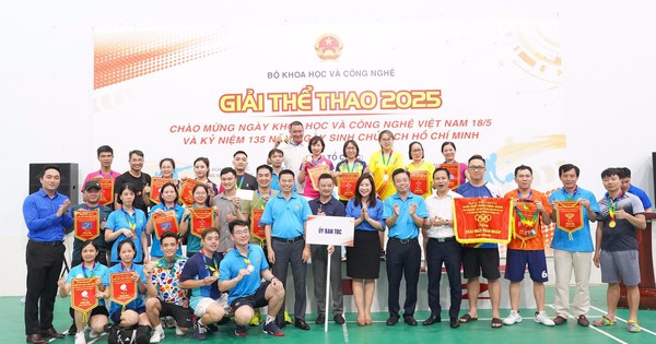 Ministry of Science and Technology Sports Festival 2025: Connecting spirit - health to create and contribute