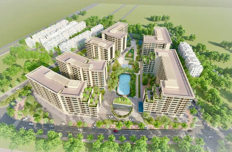 Proyecto de vivienda social Bai Vien, ubicado en el barrio My Xa, Nam Dinh