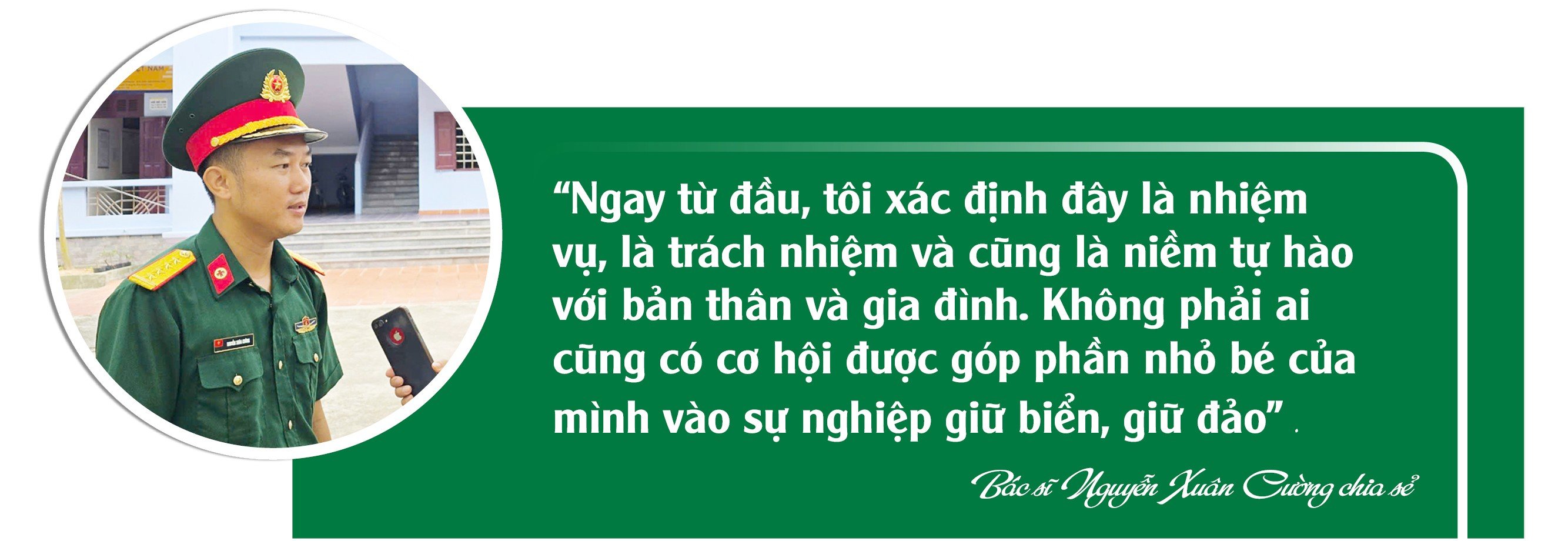 Bác sĩ Nguyễn Xuân Cường: ‘Người giữ mạch sống’ ở Trường Sa