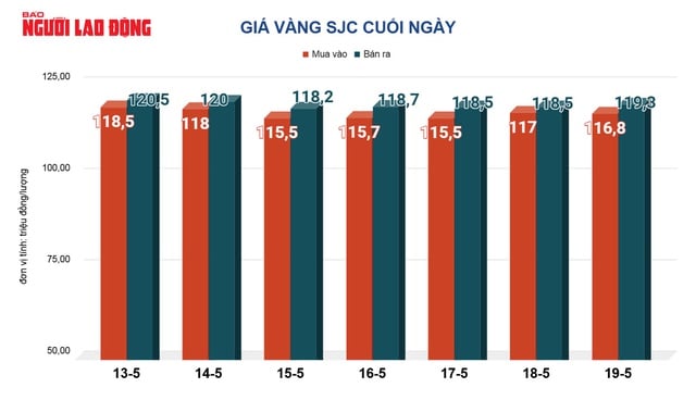 Giá vàng hôm nay, 20-5: Bật tăng trở lại - Ảnh 2.