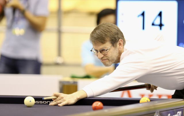 Tượng đài billiards Blomdahl lỡ hẹn World Cup TP.HCM vì chấn thương bất ngờ- Ảnh 2.
