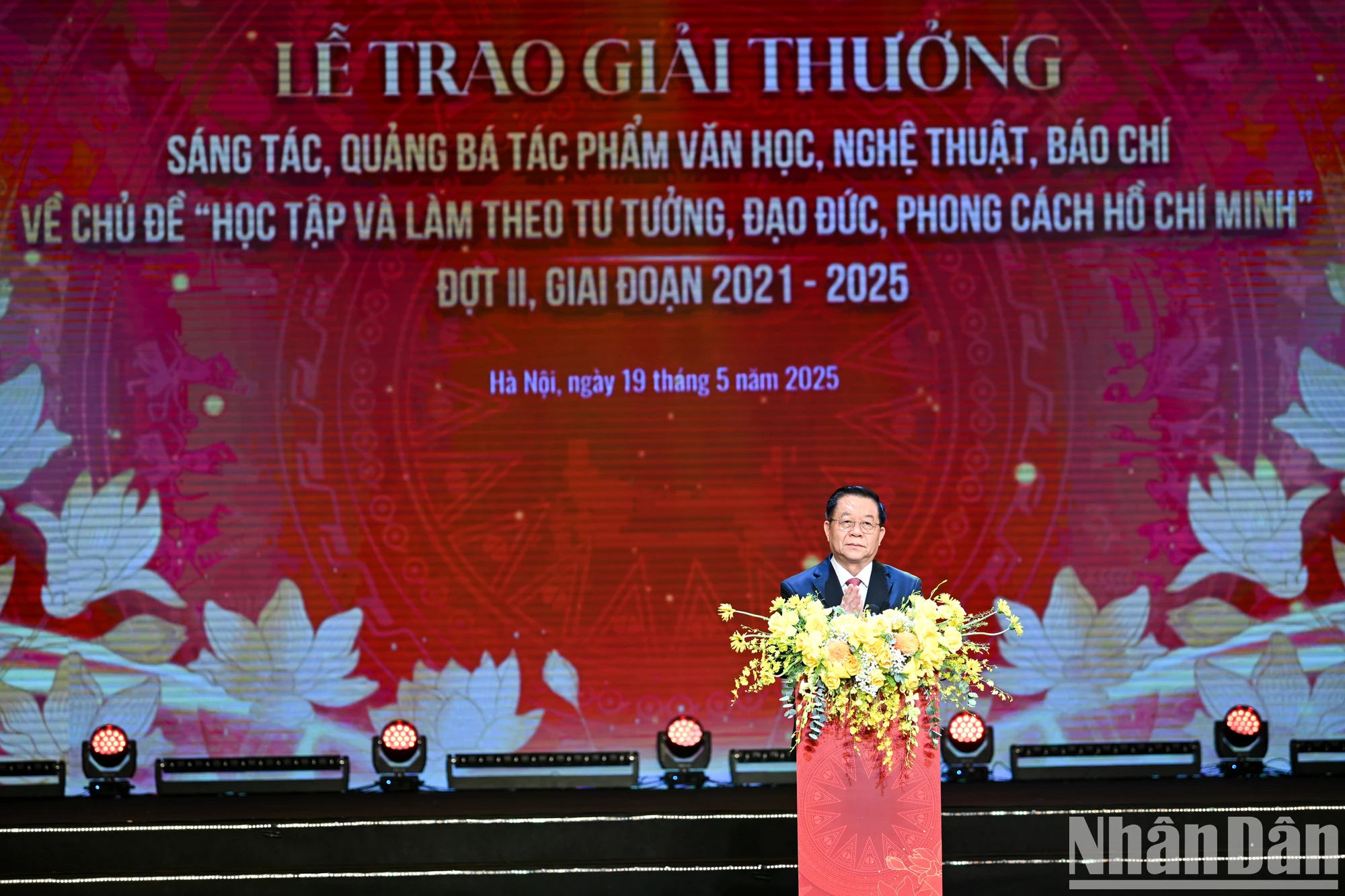[Ảnh] Lễ trao giải thưởng các tác phẩm về học và làm theo Chủ tịch Hồ Chí Minh ảnh 4