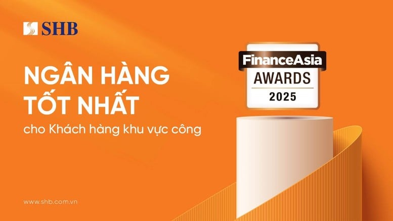 FinanceAsia: SHB là 'Ngân hàng Tốt nhất cho khách hàng Khu vực công' năm 2025 tại Việt Nam- Ảnh 1.