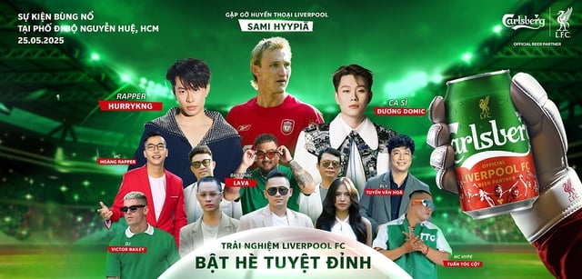Cùng Carlsberg bật chất ‘fan cứng’ Liverpool FC, bật hè tuyệt đỉnh ngay giữa lòng TP.HCM- Ảnh 3.