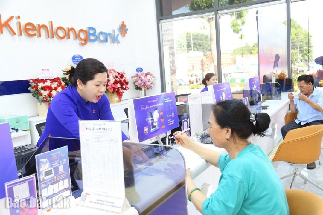 Hoạt động giao dịch tại KienlongBank Đắk Lắk