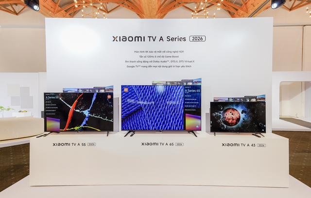 Xiaomi TV A Pro 2026 ra mắt tại Việt Nam với công nghệ hình ảnh và âm thanh tiên tiến - Ảnh 1.