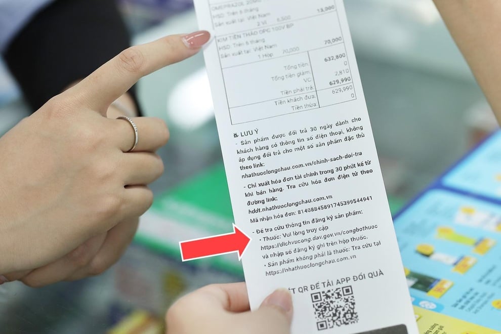 Lợi ích từ việc Long Châu cung cấp xuất xứ thuốc ngay trên hóa đơn bán lẻ - 2