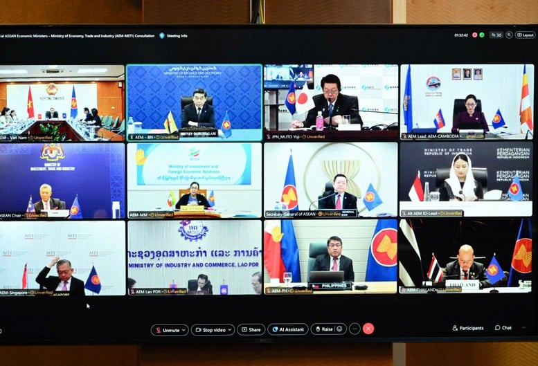 ASEAN và các đối tác tăng cường hợp tác giữa căng thẳng thương mại- Ảnh 1.