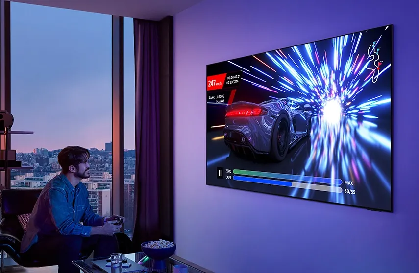 ความเข้ากันได้กับ NVIDIA G-SYNC จะพร้อมใช้งานในรุ่นเรือธง S95F ก่อน และจะค่อยๆ ปรับใช้ในรุ่นอื่นๆ ในกลุ่มผลิตภัณฑ์ทีวี OLED ปี 2025