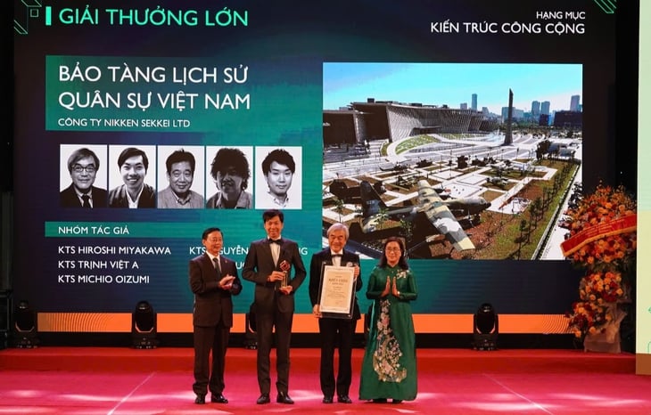 Công trình Bảo tàng Lịch sử quân sự Việt Nam nhận Giải thưởng lớn Giải thưởng Kiến trúc quốc gia - Ảnh 3.