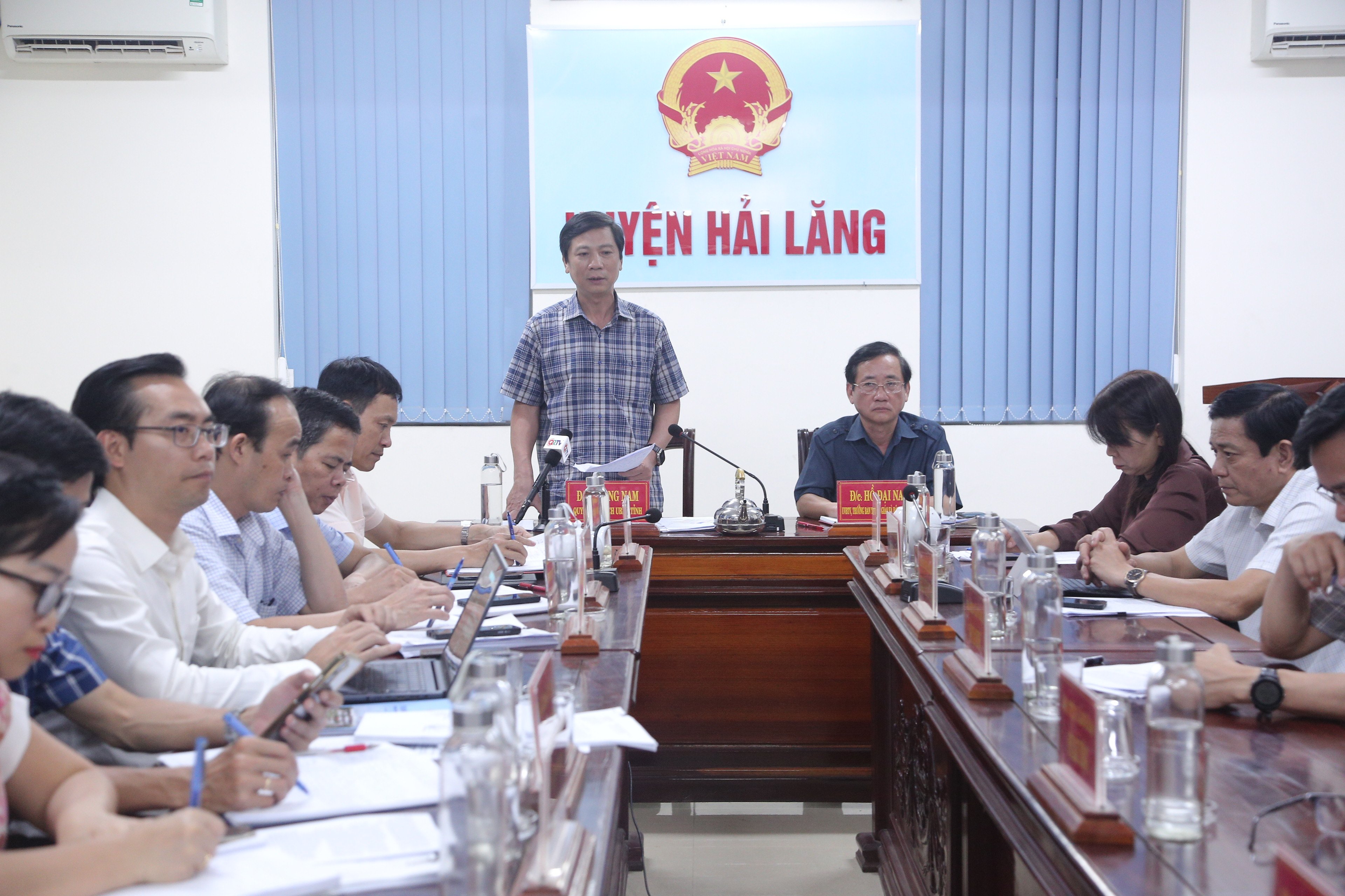 Kiểm tra tiến độ thi công dự án Khu bến cảng Mỹ Thủy