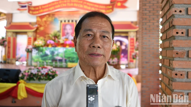 Feier zum 135. Geburtstag von Präsident Ho Chi Minh in der Provinz Nakhon Phanom, Thailand, Foto 5
