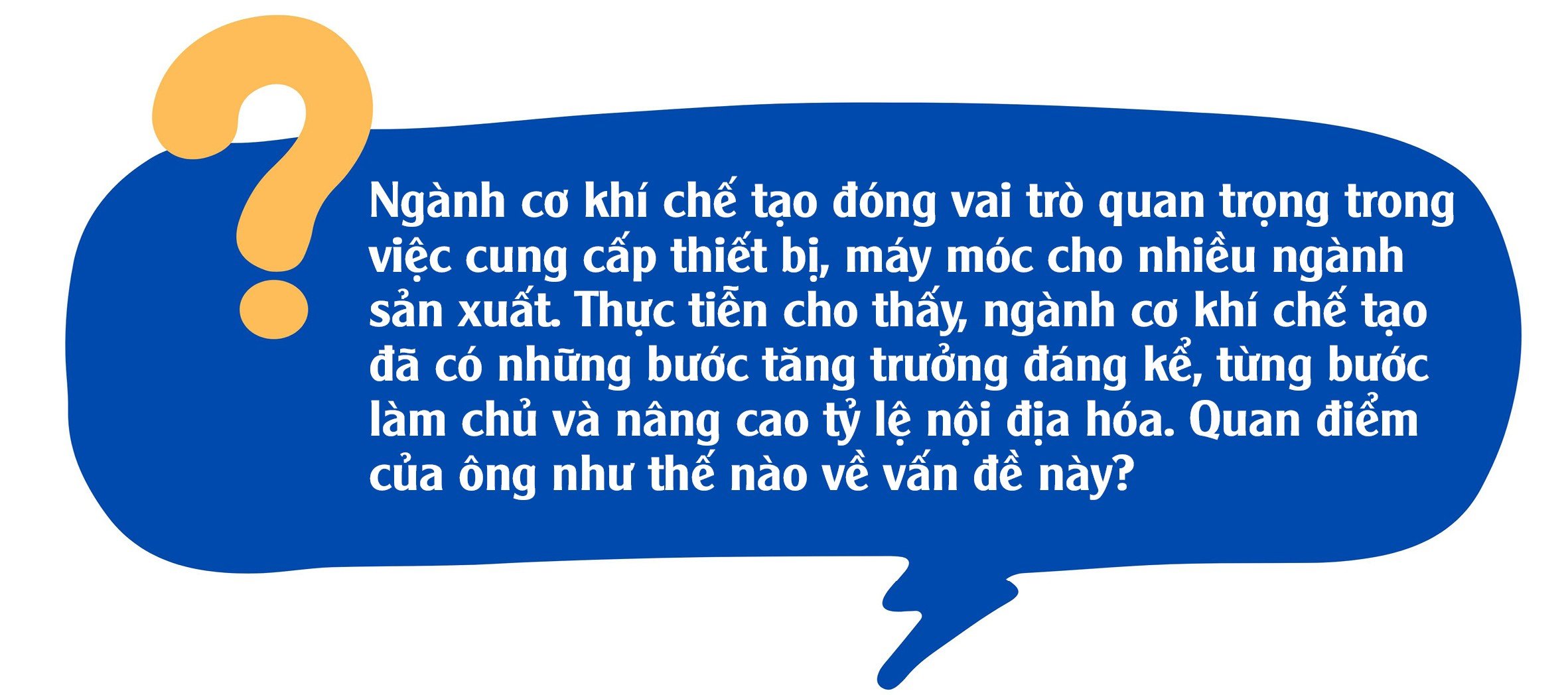 Ngành cơ khí chế tạo bứt phá cần “đòn bẩy” chính sách
