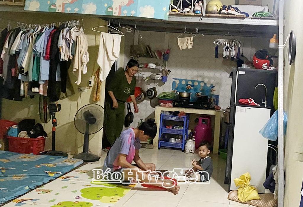 Cuộc sống của các gia đình công nhân thuê trọ ở xã Tân Lập gặp khó khăn khi gia điện tăng (Yên Mỹ)