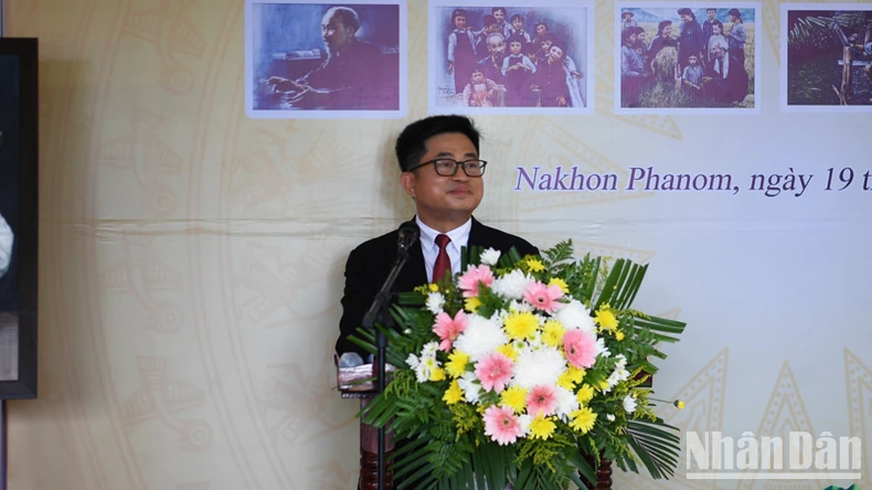 Feier zum 135. Geburtstag von Präsident Ho Chi Minh in der Provinz Nakhon Phanom, Thailand, Foto 7