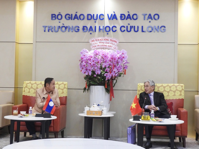 Trường ĐH Cửu Long hợp tác đào tạo nguồn nhân lực cho tỉnh Champasak- Ảnh 2.