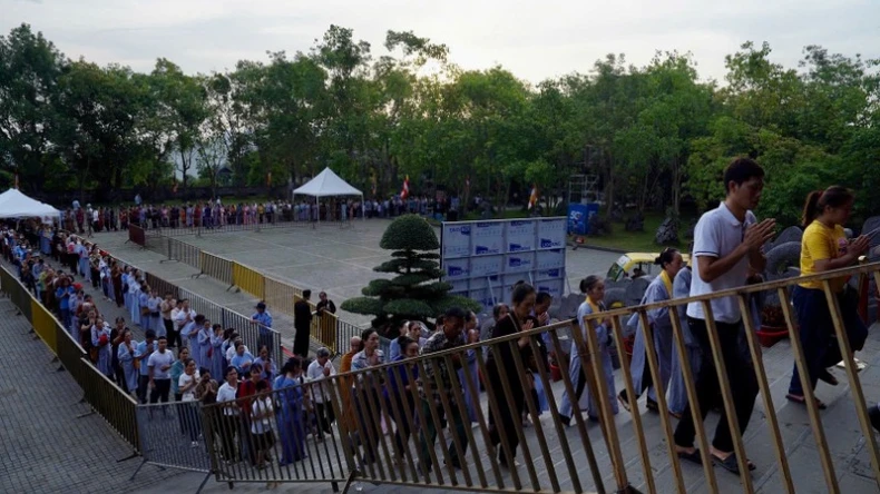 Ninh Bình: Trang trọng hoạt động tôn trí xá lợi Đức Phật ảnh 11