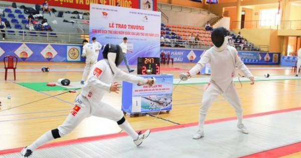 Gần 250 kiếm thủ tranh tài tại Giải Vô địch trẻ Đấu kiếm quốc gia 2025