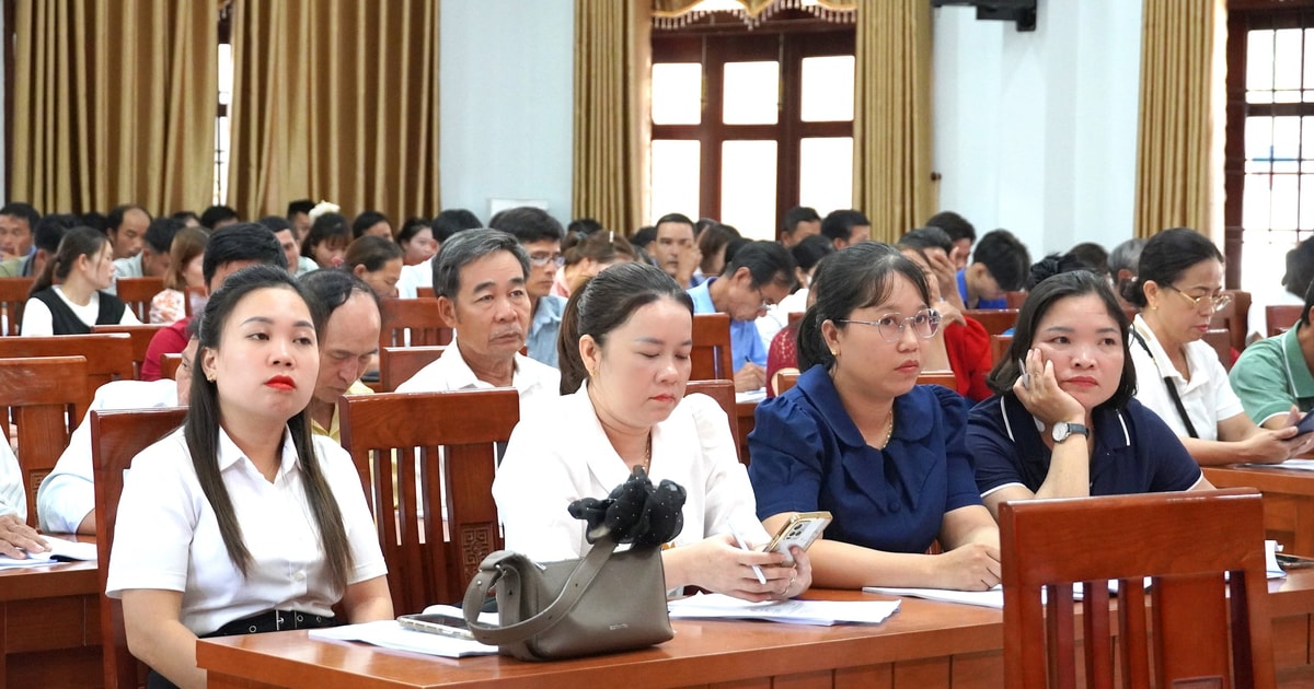Trang bị kiến thức chuyển đổi số cho tổ công nghệ số cộng đồng huyện Tiên Phước