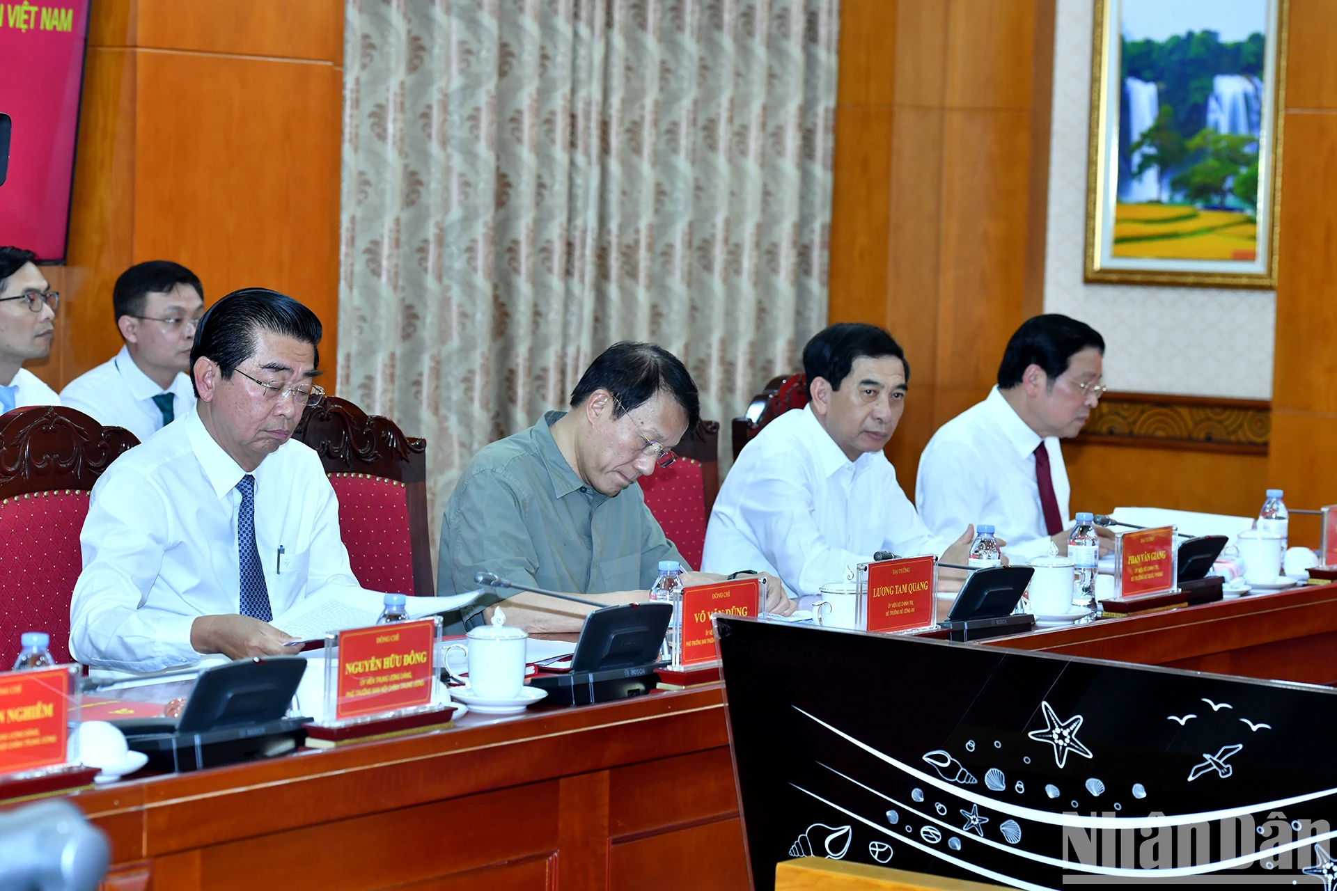 [Ảnh] Tổng Bí thư Tô Lâm chủ trì buổi làm việc với Ban Nội chính Trung ương ảnh 6