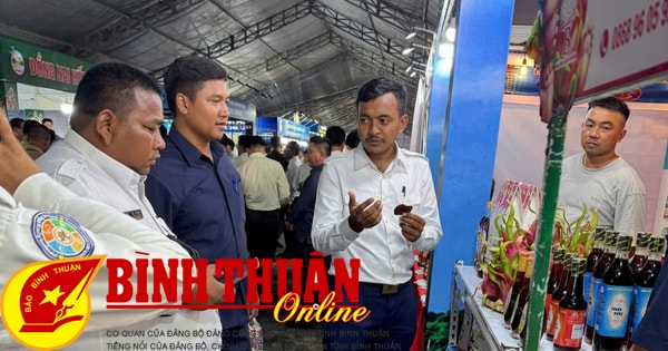 Binh Thuan OCOP products introduced at Tinh Bien - An Giang International Trade Fair