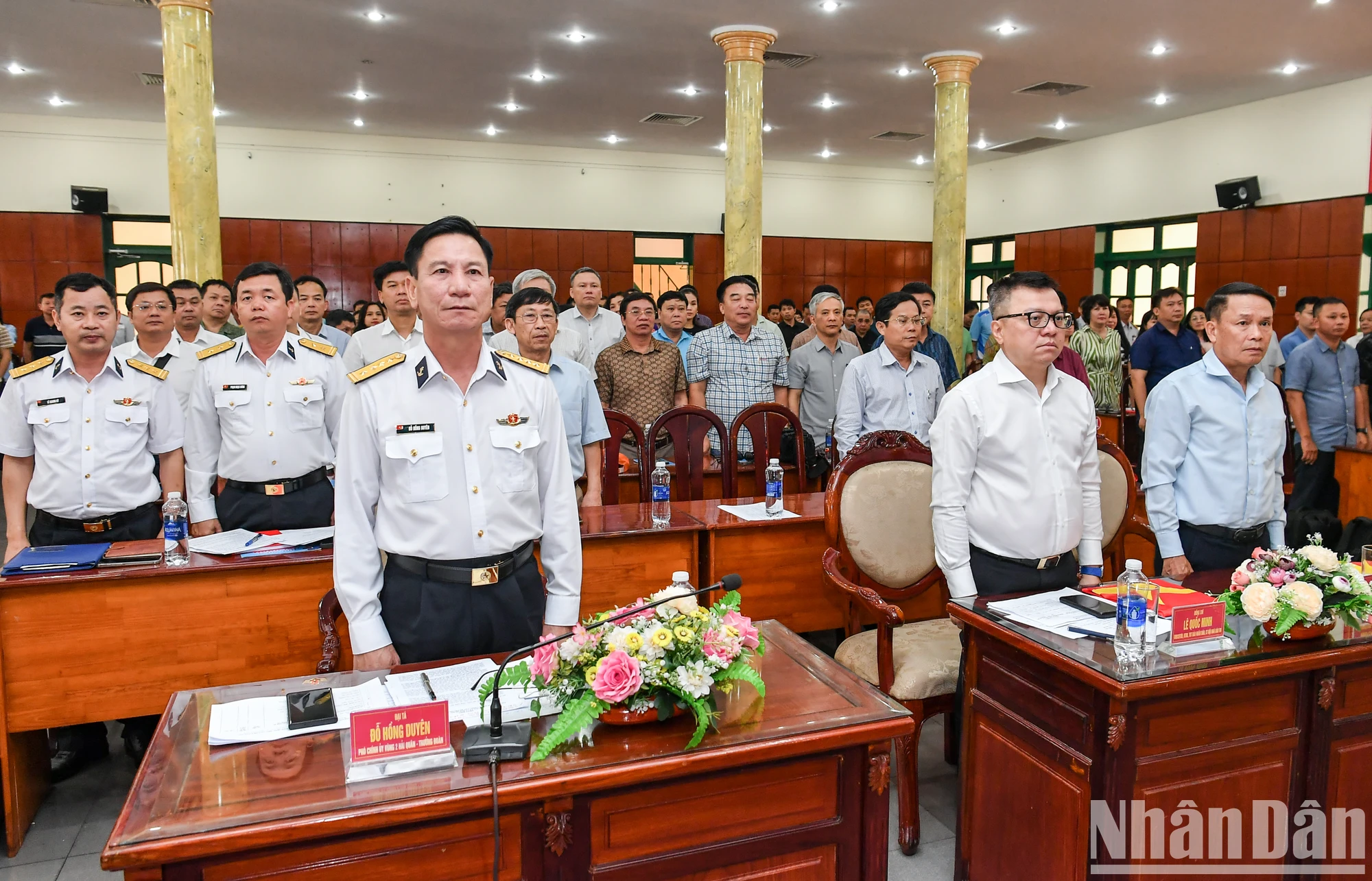 [ภาพ] คณะสื่อมวลชนประชุมเยี่ยมชม Truong Sa และแพลตฟอร์ม DK1 ภาพที่ 2