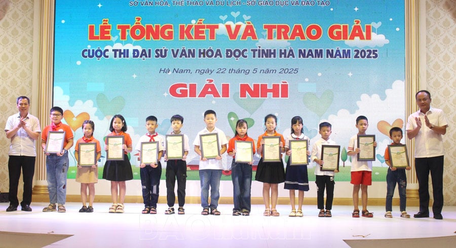 Summary of the award ceremony of the Reading Culture Ambassador Contest 2025