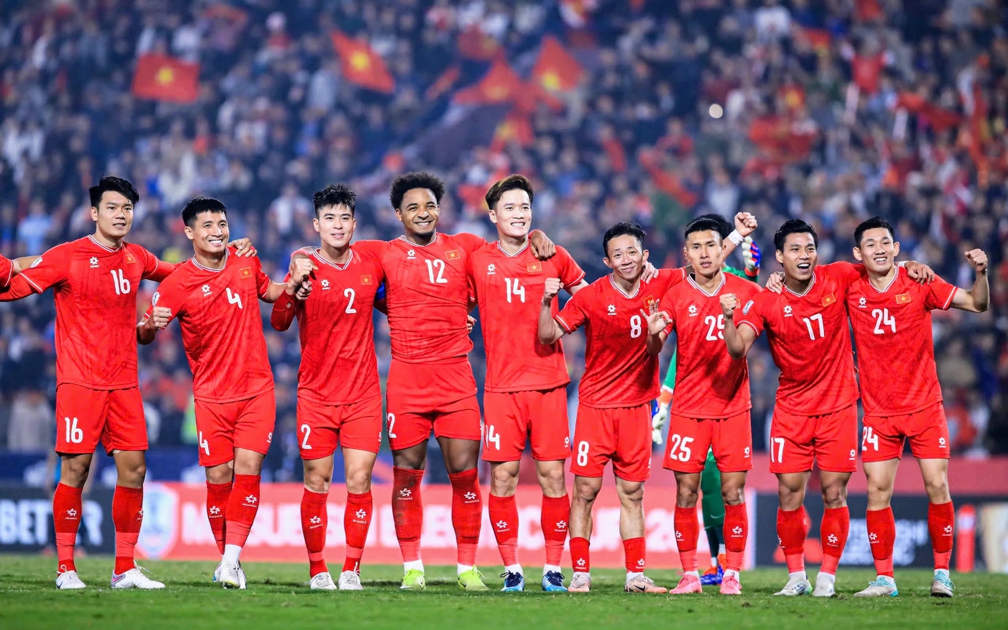 Đội tuyển Việt Nam tăng 5 bậc trên BXH FIFA, xếp hạng 109 thế giới
