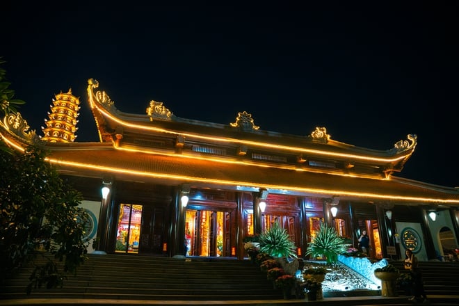 វត្ត Phuc Son ដែលមានអាយុ 350 ឆ្នាំនៅ Bac Giang មុនថ្ងៃទទួលសារីរិកធាតុរបស់ព្រះពុទ្ធ - រូបថត 16 ។