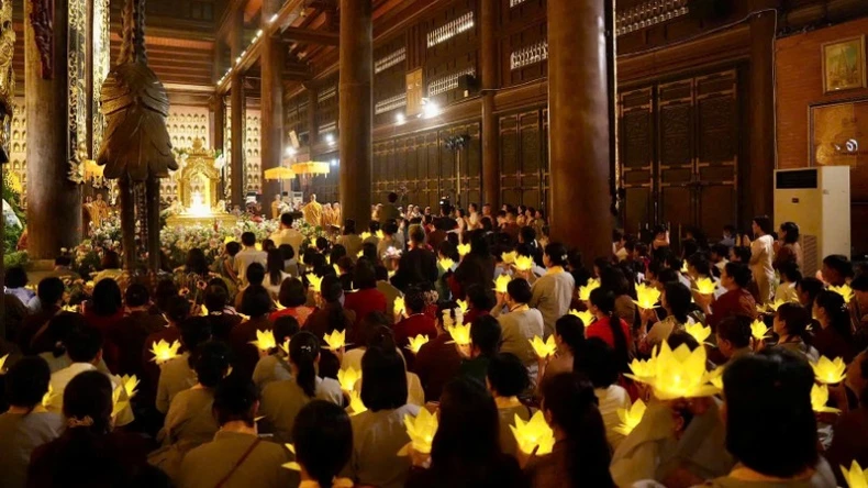 Ninh Bình: Trang trọng hoạt động tôn trí xá lợi Đức Phật ảnh 8