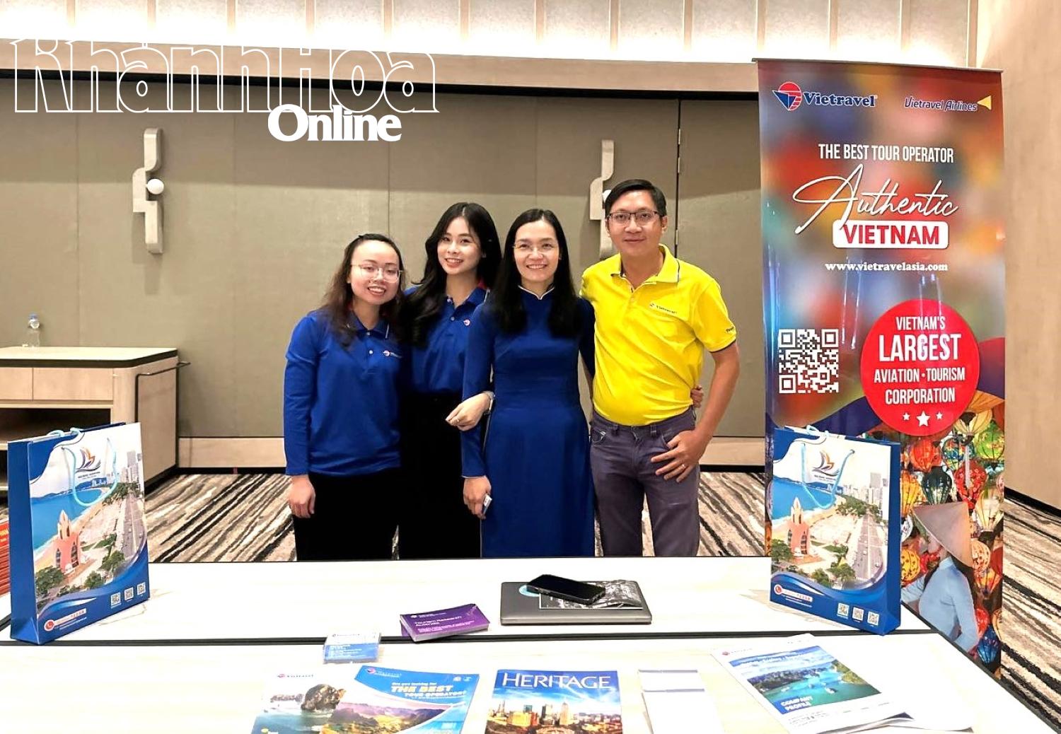 Vietravel tham gia trưng bày sản phẩm tại Hội nghị Xúc tiến du lịch Khánh Hòa tại Australia