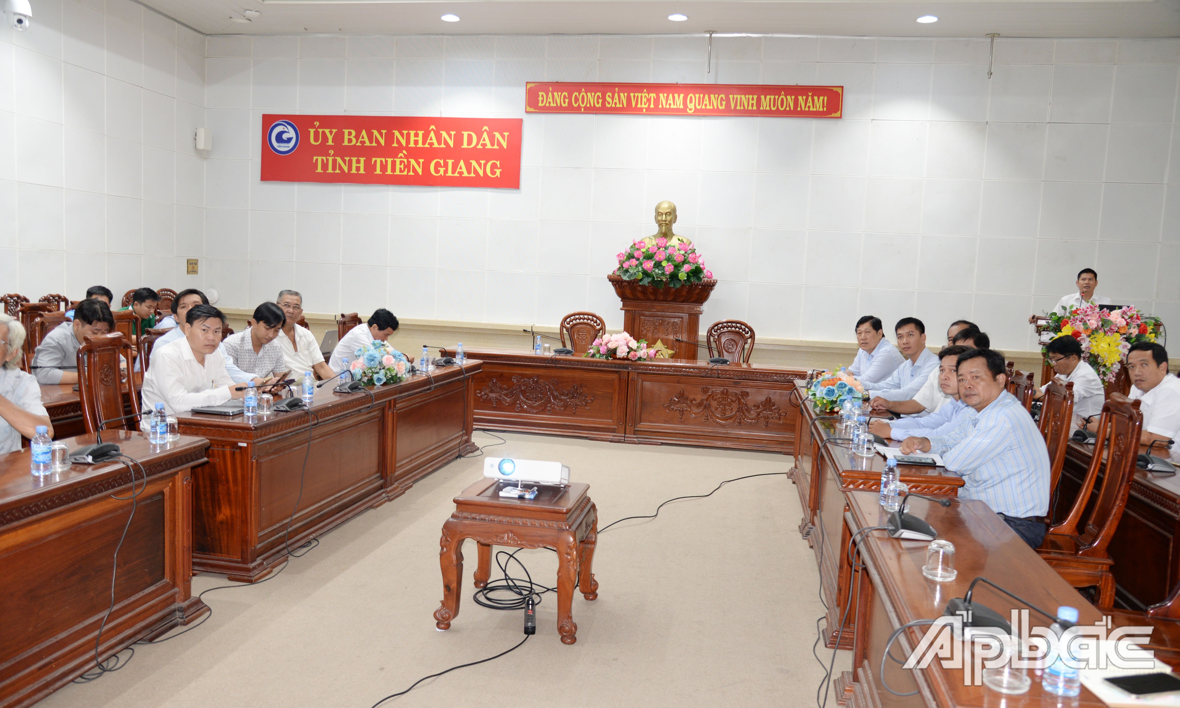 Quang cảnh lớp tập huấn.