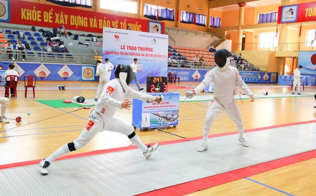 Gần 250 kiếm thủ tranh tài tại Giải Vô địch trẻ Đấu kiếm quốc gia 2025 - Ảnh 2.